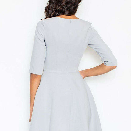 Chic Autumn Pleated Skirt Dress - Figl 44190 Collection