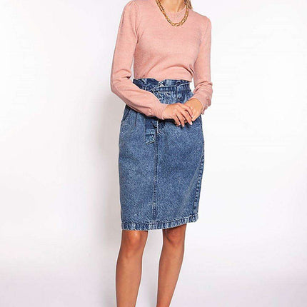 Chic Balloon Sleeve Knit Sweater