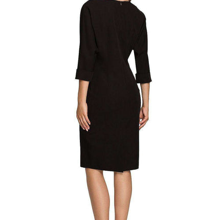 Chic Batwing Sleeve Day Dress - Très Elite