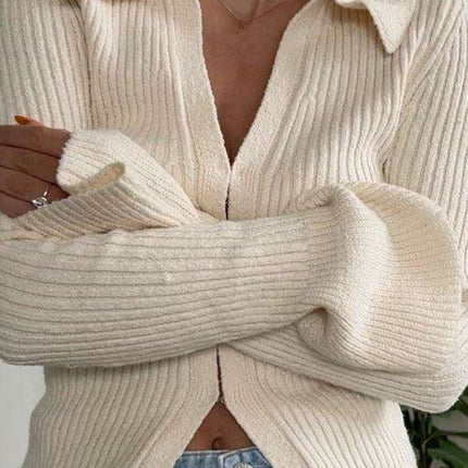 Chic Bell Sleeve Knit Cardigan: Your Essential Fashion Layer