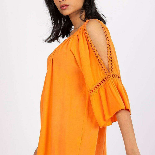 Chic Bella Slit Sleeve Blouse