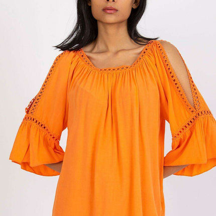 Chic Bella Slit Sleeve Blouse