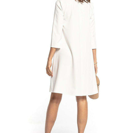 Chic Belted Ethereal Trapeze Dress - Très Elite