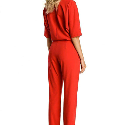 Chic Belted Jumpsuit - A Versatile Essential for Every Occasion - Très Elite