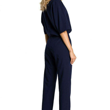 Chic Belted Jumpsuit - A Versatile Essential for Every Occasion - Très Elite