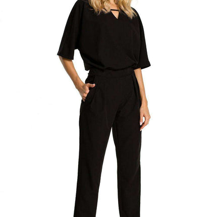 Chic Belted Jumpsuit - A Versatile Essential for Every Occasion - Très Elite