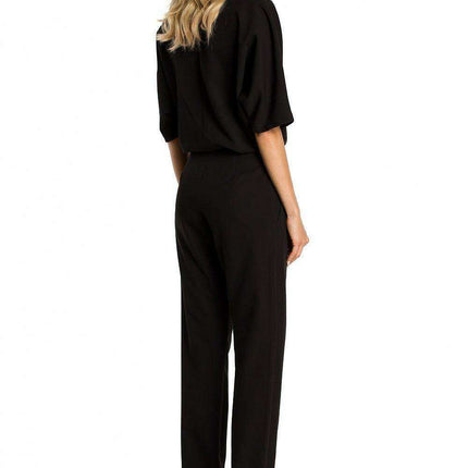 Chic Belted Jumpsuit - A Versatile Essential for Every Occasion - Très Elite