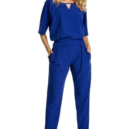 Chic Belted Jumpsuit - A Versatile Essential for Every Occasion - Très Elite