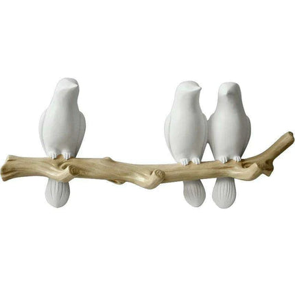 Chic Bird-Inspired Resin Wall Hook: A Blend of Style and Functionality