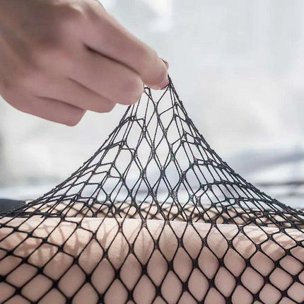 Chic Black Fishnet Long Tube Socks - Essential Summer Fashion Accessory for Women - Très Elite