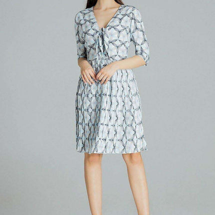Chic Black Kimono Sleeve Midi Cocktail Dress by Lenitif - Très Elite