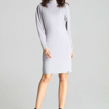 Chic Black Midi Dress with Statement Puff Sleeves - Très Elite