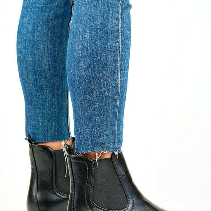 Chic Black PRIMO Women's Jodhpur Slip-On Boots