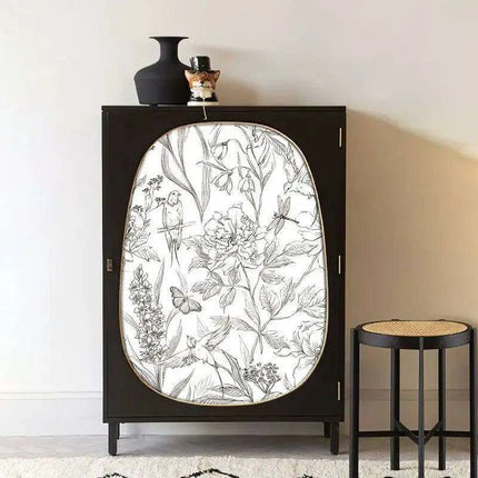 Chic Black and White Adhesive Wallpaper for Stylish Home Transformations - Très Elite