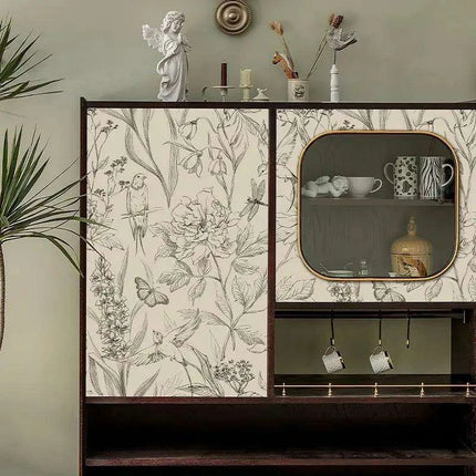 Chic Black and White Adhesive Wallpaper for Stylish Home Transformations - Très Elite