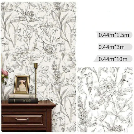 Chic Black and White Adhesive Wallpaper for Stylish Home Transformations - Très Elite