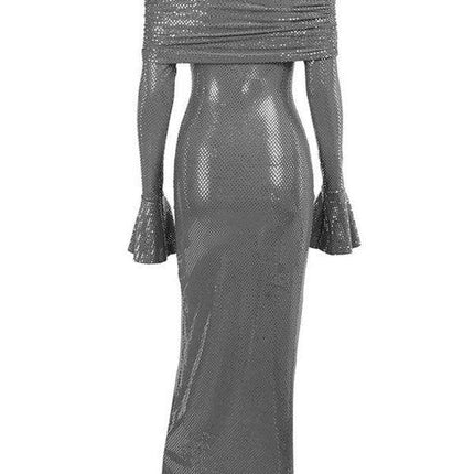 Chic Boat Neck Bodycon Dress for Seamless Transition from Day to Night - Très Elite