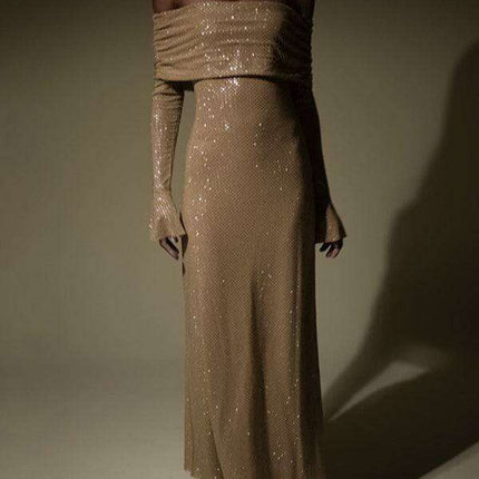 Chic Boat Neck Bodycon Dress for Seamless Transition from Day to Night