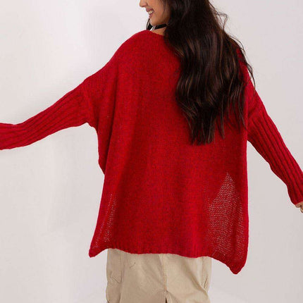 Chic Boat Neck Pullover Sweater for Women - Très Elite