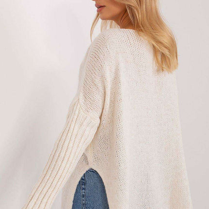 Chic Boat Neck Pullover Sweater for Women - Très Elite