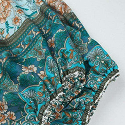 Chic Bohemian Floral Dress for Dreamy Summer Vacations - Très Elite