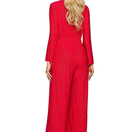 Chic Brocade Elegance Jumpsuit - Très Elite