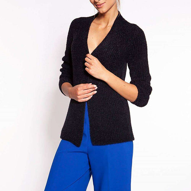 Chic Brushed Yarn Layering Cardigan