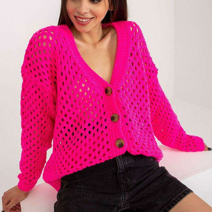 Chic Button-Up Knit Cardigan for Women - Très Elite