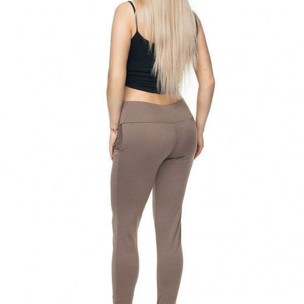 Chic Buttoned Peekaboo Trousers with Stylish Detail - Très Elite