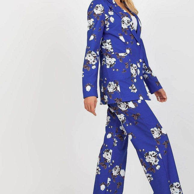 Chic Buttoned Women's Blazer for Effortless Elegance