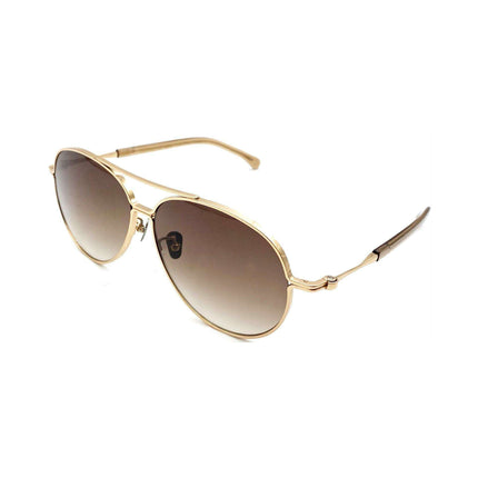 Chic Canadian Titanium Sunglasses with Luxurious Rose & Gold Details for Optimal Sun Protection - Très Elite