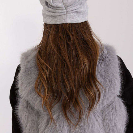 Chic Cashmere Beanie with Sparkling Rhinestone Accents - Très Elite