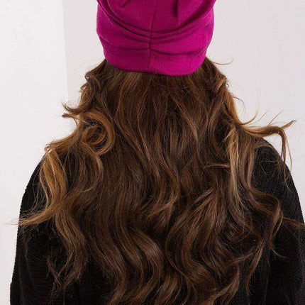 Chic Cashmere Beanie with Sparkling Rhinestone Accents - Très Elite
