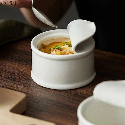 Chic Ceramic Dessert and Sauce Bowl Set - Stylish Essential for Modern Home Dining..