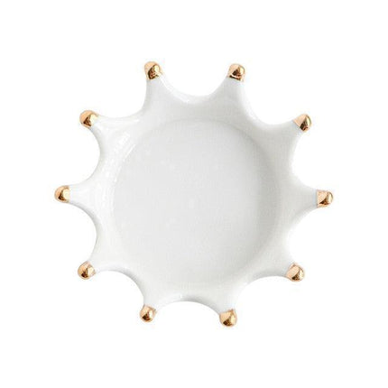 Chic Ceramic Jewelry and Trinket Organizer Tray - Très Elite