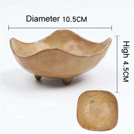 Chic Ceramic Soy Sauce Dipping Dish Set with Multi-Purpose Serving Tray - Très Elite
