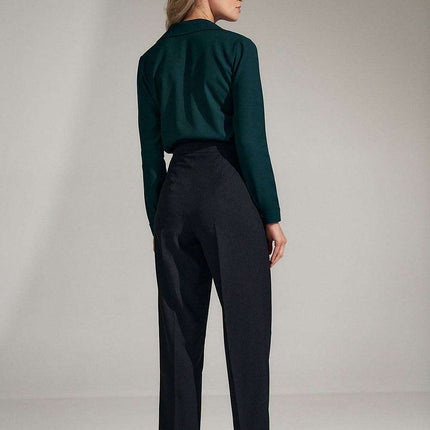 Chic Checked Trousers with Practical Side Pockets - Très Elite