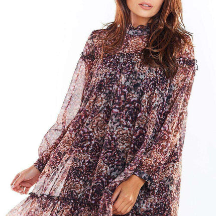 Chic Cocktail Chiffon Mini Dress for Effortless Elegance - Très Elite