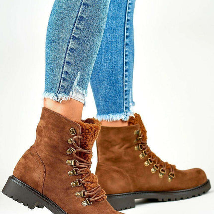 Chic Cocoa Suede Ankle Boots - Très Elite