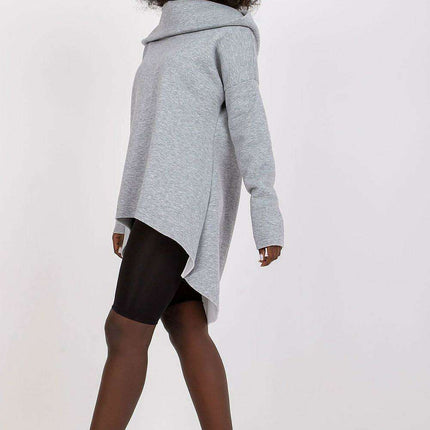 Chic Comfort: Hooded Asymmetrical Sweatshirt for Effortless Style - Très Elite