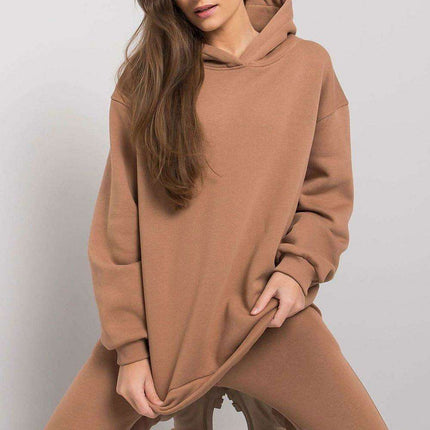 Chic Comfort Hooded Lounge Ensemble - Très Elite