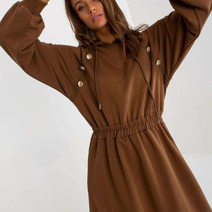 Chic Comfort Hoodie Dress - Très Elite