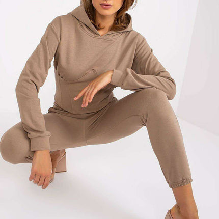 Chic Comfort Hoodie and Pants Ensemble - Très Elite