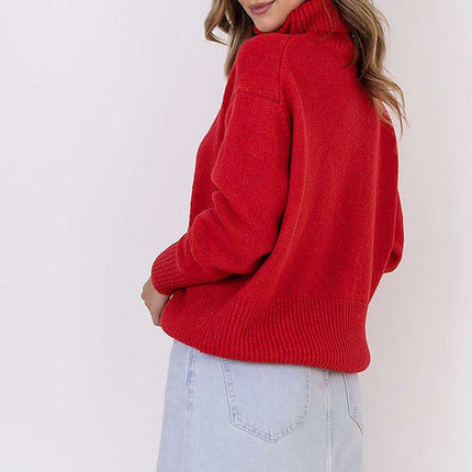 Chic Comfort Knit Turtleneck Sweater - Très Elite