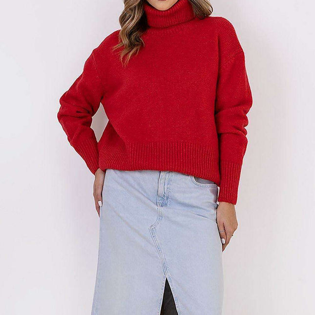 Chic Comfort Knit Turtleneck Sweater