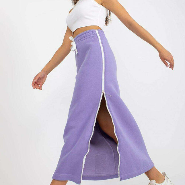 Chic Comfort Long Skirt with Elegant Flair
