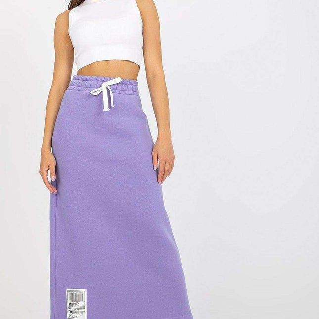 Chic Comfort Long Skirt with Elegant Flair