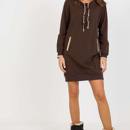 Chic Comfort Long Sleeve Lounge Dress - Très Elite