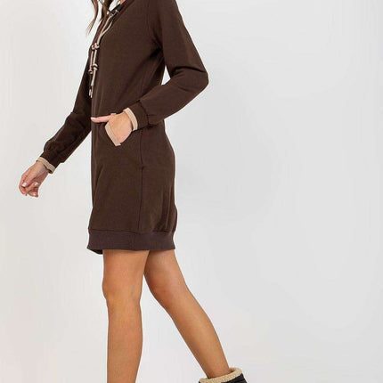 Chic Comfort Long Sleeve Lounge Dress - Très Elite