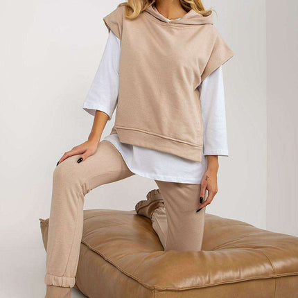 Chic Comfort Lounge Set – Stylish Cotton Loungewear Ensemble - Très Elite